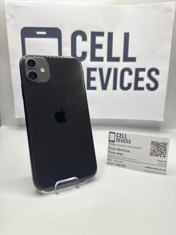 iPhone 11 64GB Black Refurbished, photo 1