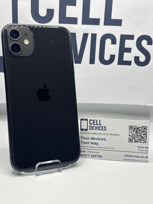 Apple iPhone 11 64GB Black Refurbished, Excellent, 91% Battery