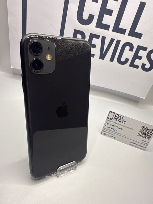 Apple iPhone 11 64GB Black Refurbished, Excellent, 100% Battery