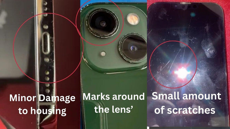 Grade B condition example