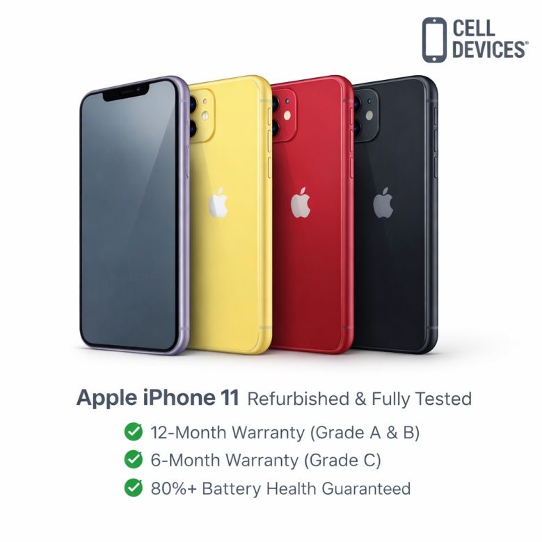 Apple iPhone 11 - Refurbished - Cell Devices
