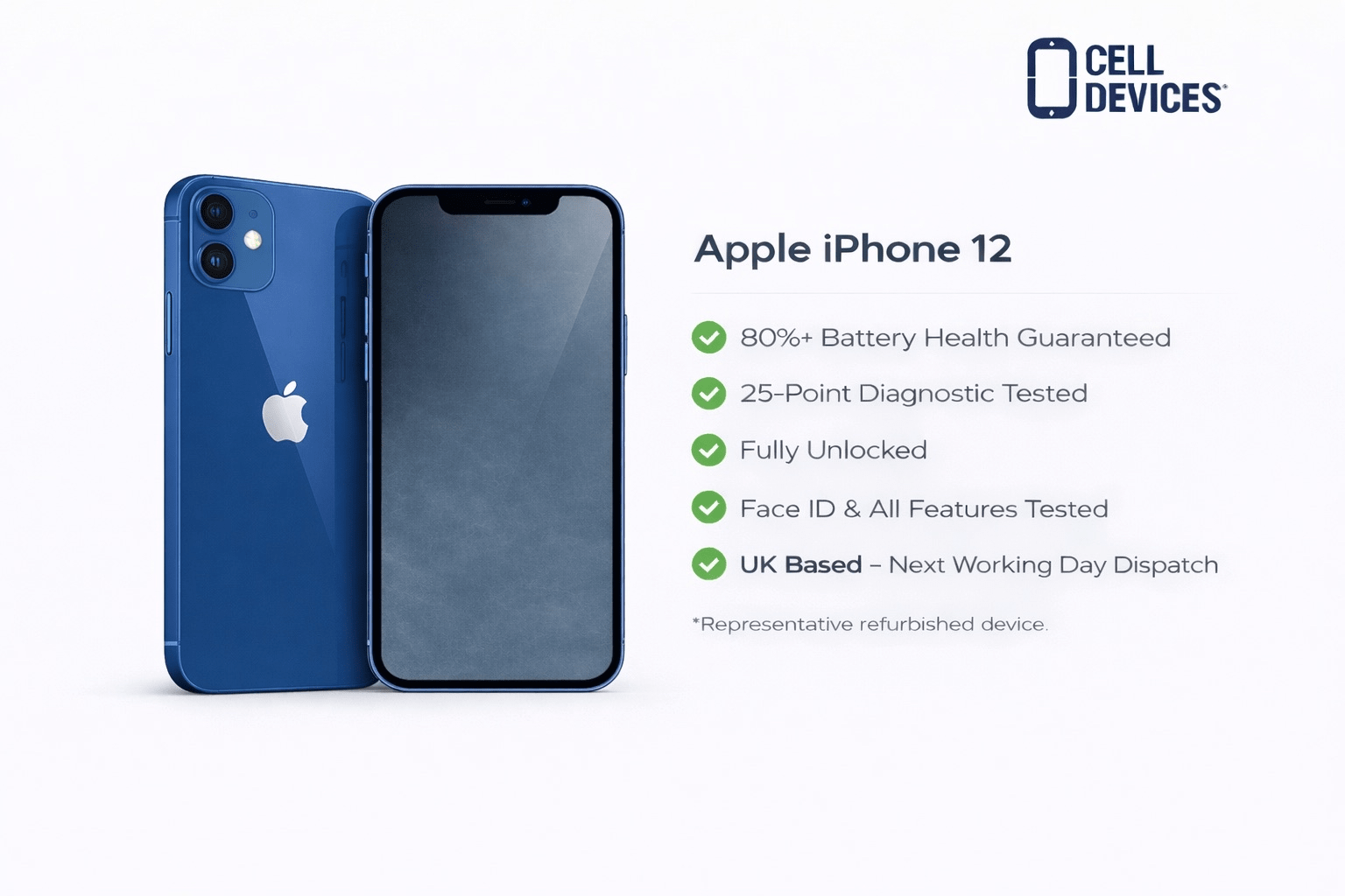 Apple iPhone 12 - Refurbished - Cell Devices