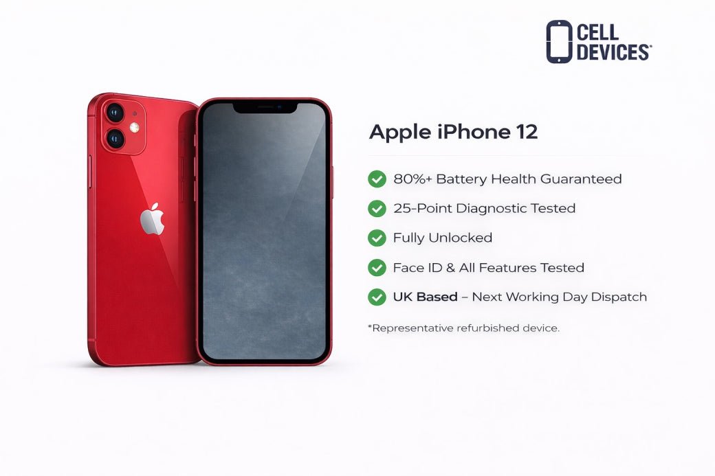 Apple iPhone 12 - Refurbished - Cell Devices