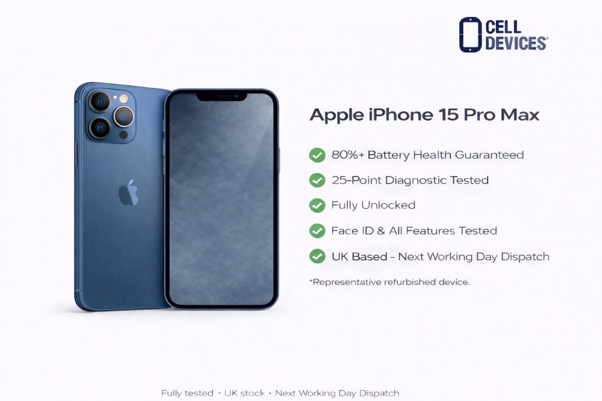 Apple iPhone 15 Pro Max - Refurbished – Cell Devices