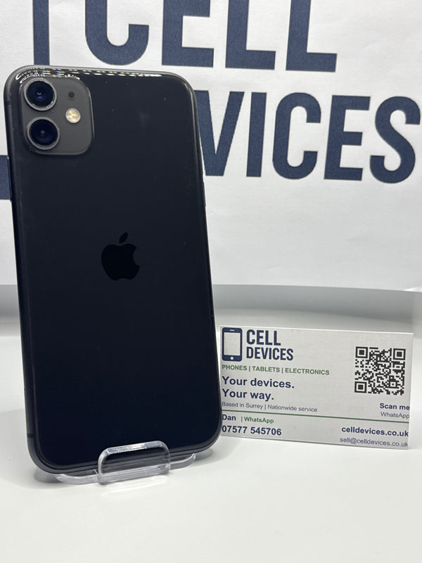 iPhone 11 64GB Black Refurbished, photo 1